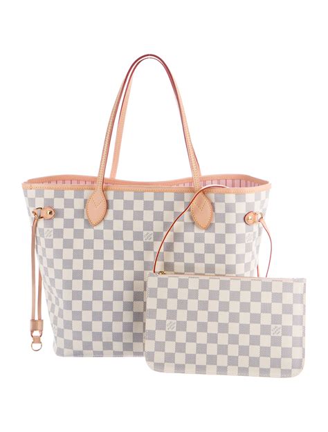 louis vuitton neverfull mm azur review|Louis Vuitton damier Neverfull price.